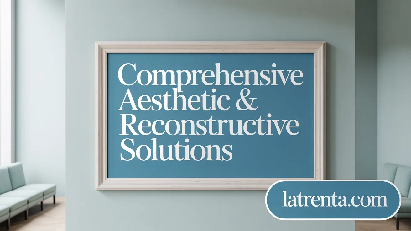 Comprehensive Aesthetic & Reconstructive Solutions