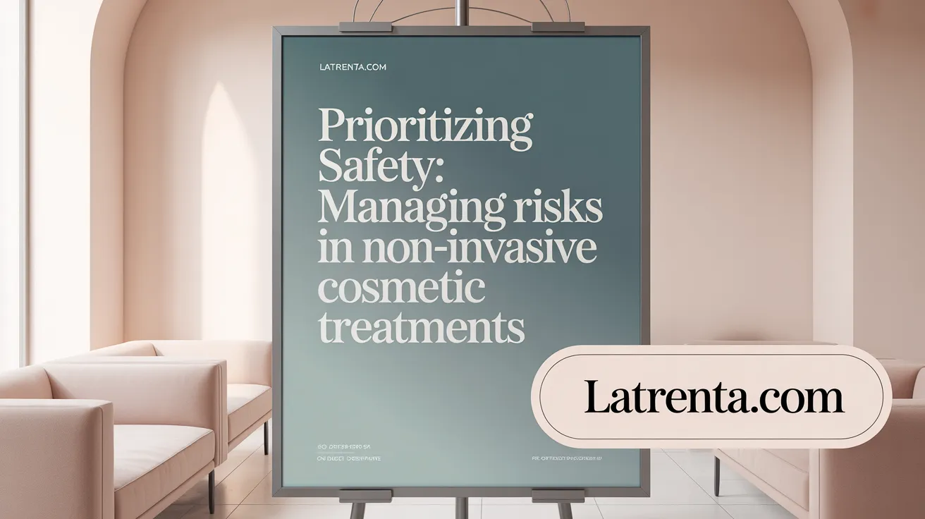 Prioritizing Safety: Managing Risks in Non-Invasive Cosmetic Treatments
