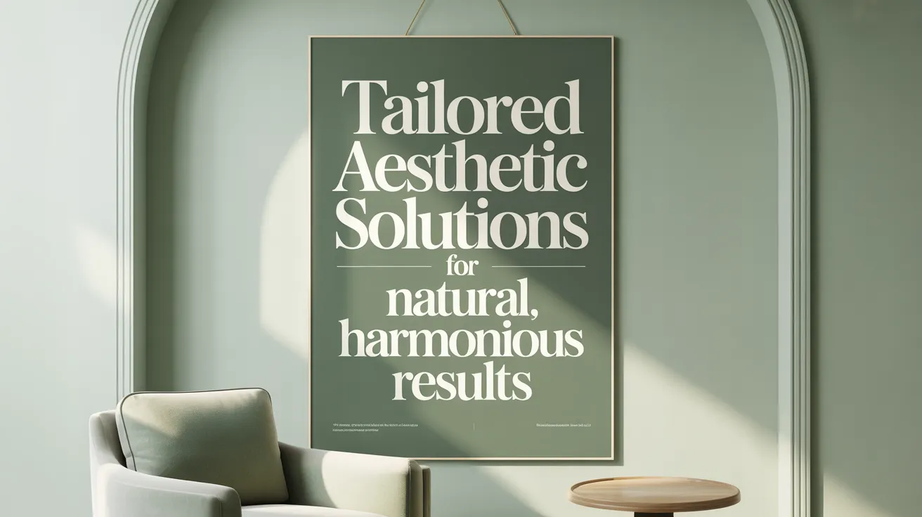 Tailored Aesthetic Solutions for Natural, Harmonious Results