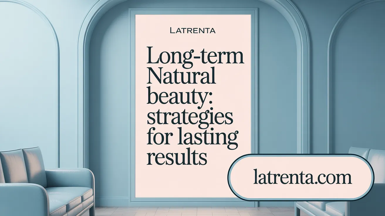 Long-Term Natural Beauty: Strategies for Lasting Results