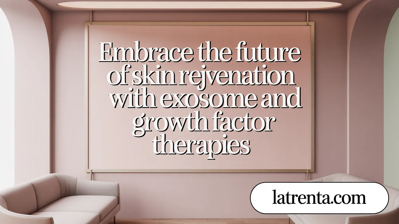 Embrace the Future of Skin Rejuvenation with Exosome and Growth Factor Therapies