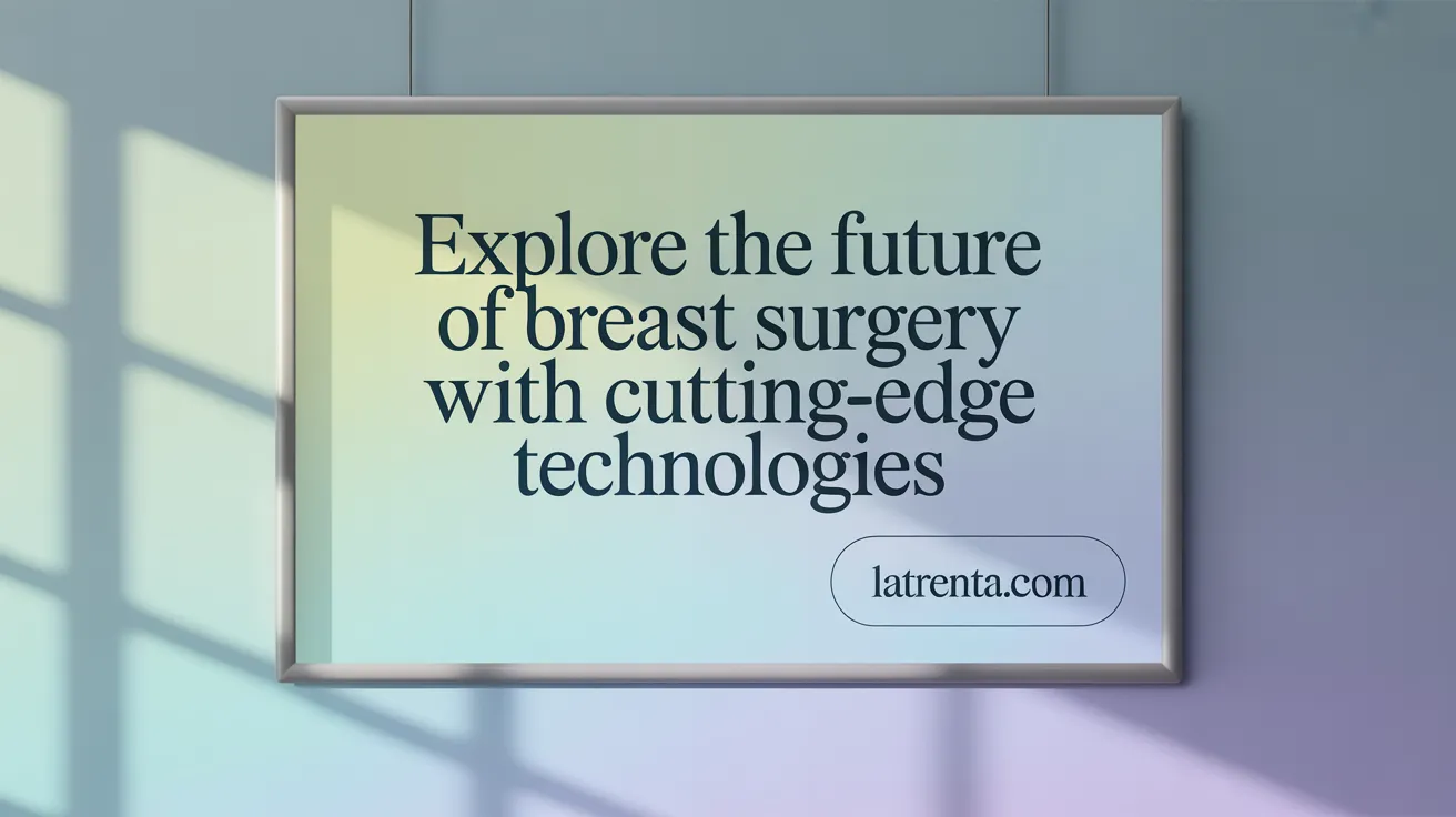 Explore the Future of Breast Surgery with Cutting-Edge Technologies