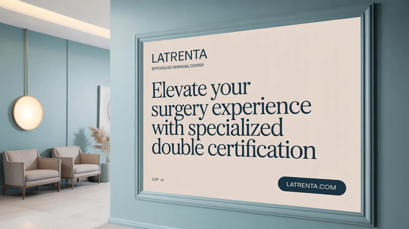 Elevate Your Surgery Experience with Specialized Double Certification