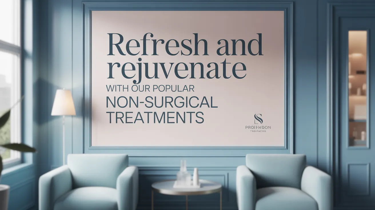 Refresh and Rejuvenate with Our Popular Non-Surgical Treatments