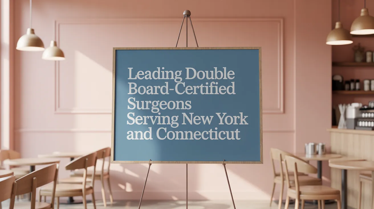 Leading Double Board-Certified Surgeons Serving New York and Connecticut