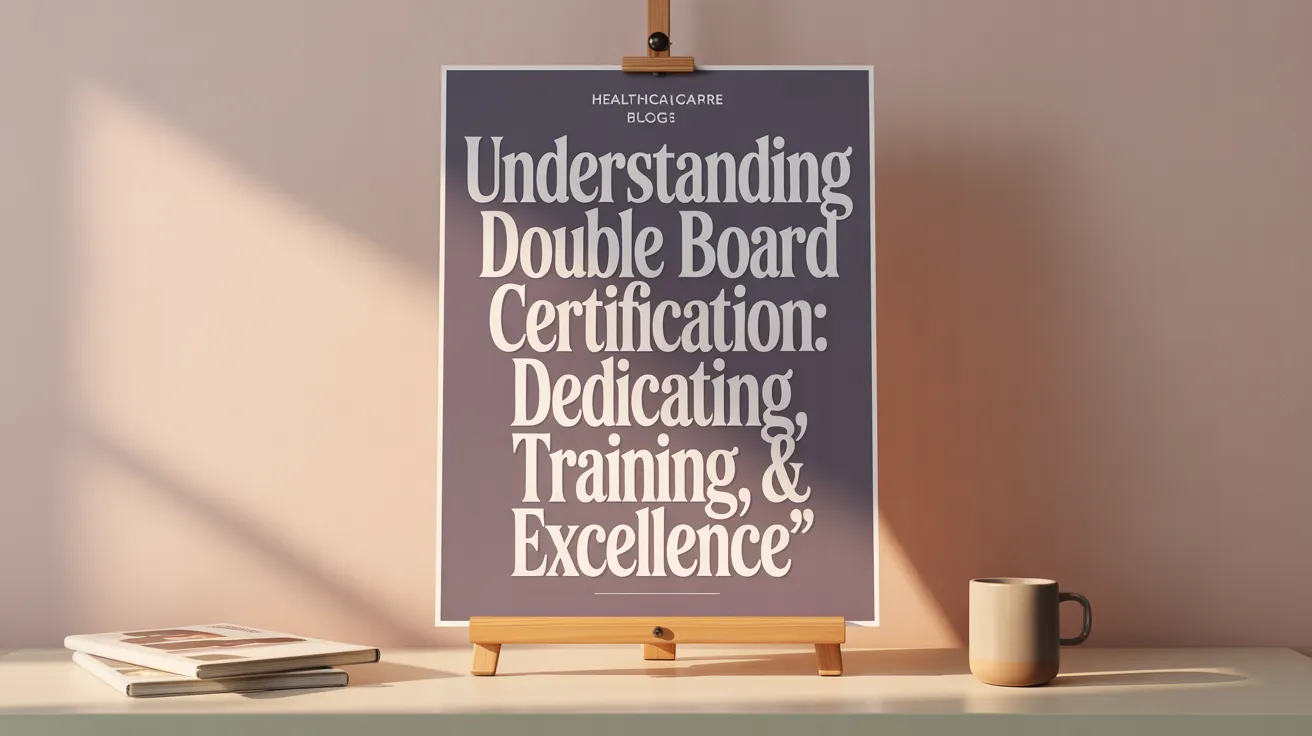 Understanding Double Board Certification: Dedication, Training, & Excellence