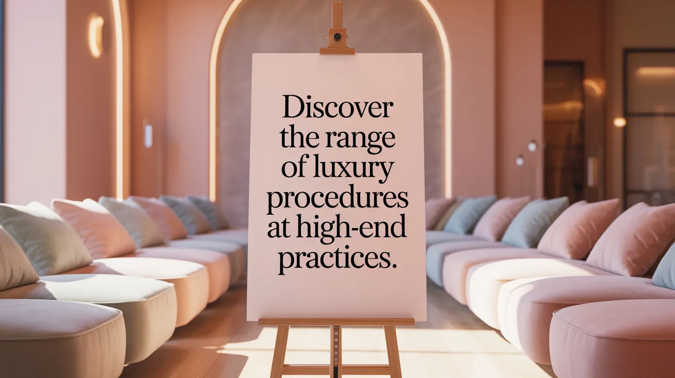 Discover the Range of Luxury Procedures at High-End Practices
