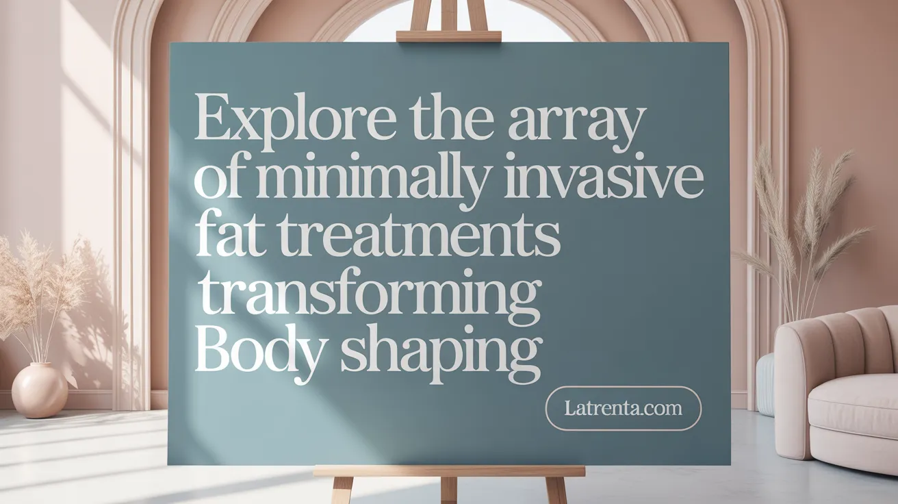 Explore the array of minimally invasive fat treatments transforming body shaping.