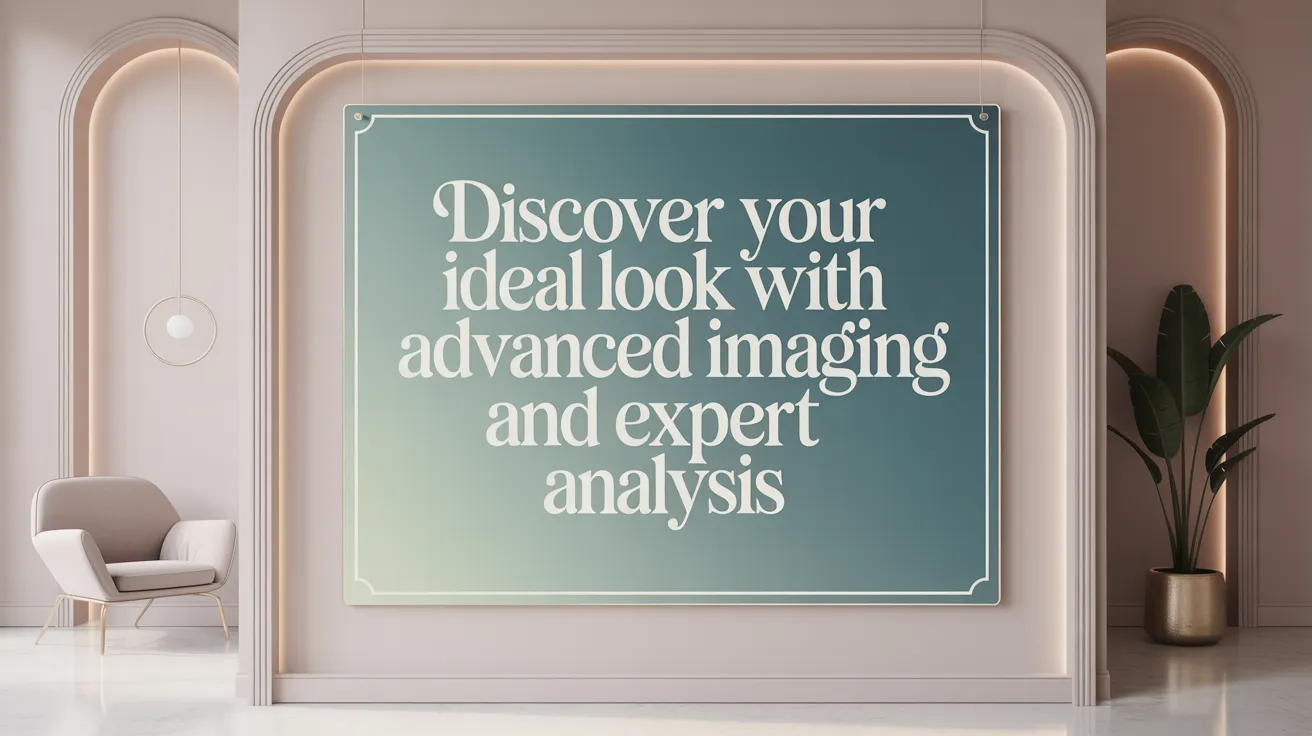 Discover Your Ideal Look with Advanced Imaging and Expert Analysis