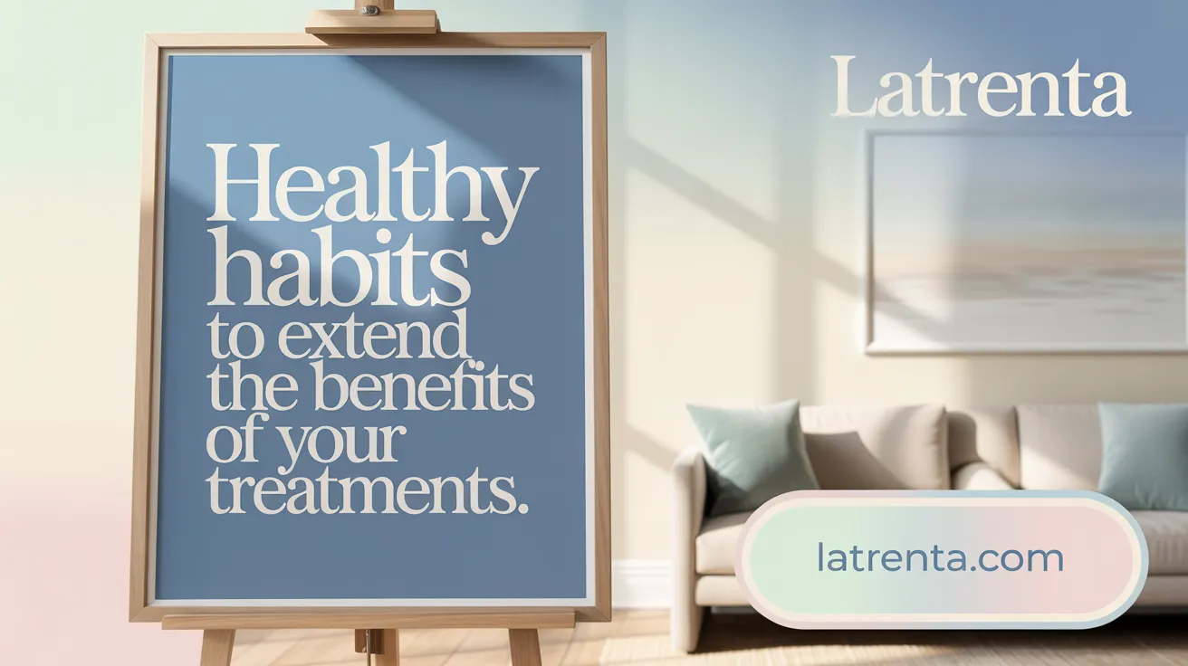 Healthy Habits to Extend the Benefits of Your Treatments