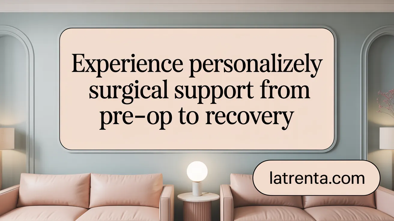 Experience Personalized Surgical Support from Pre-Op to Recovery
