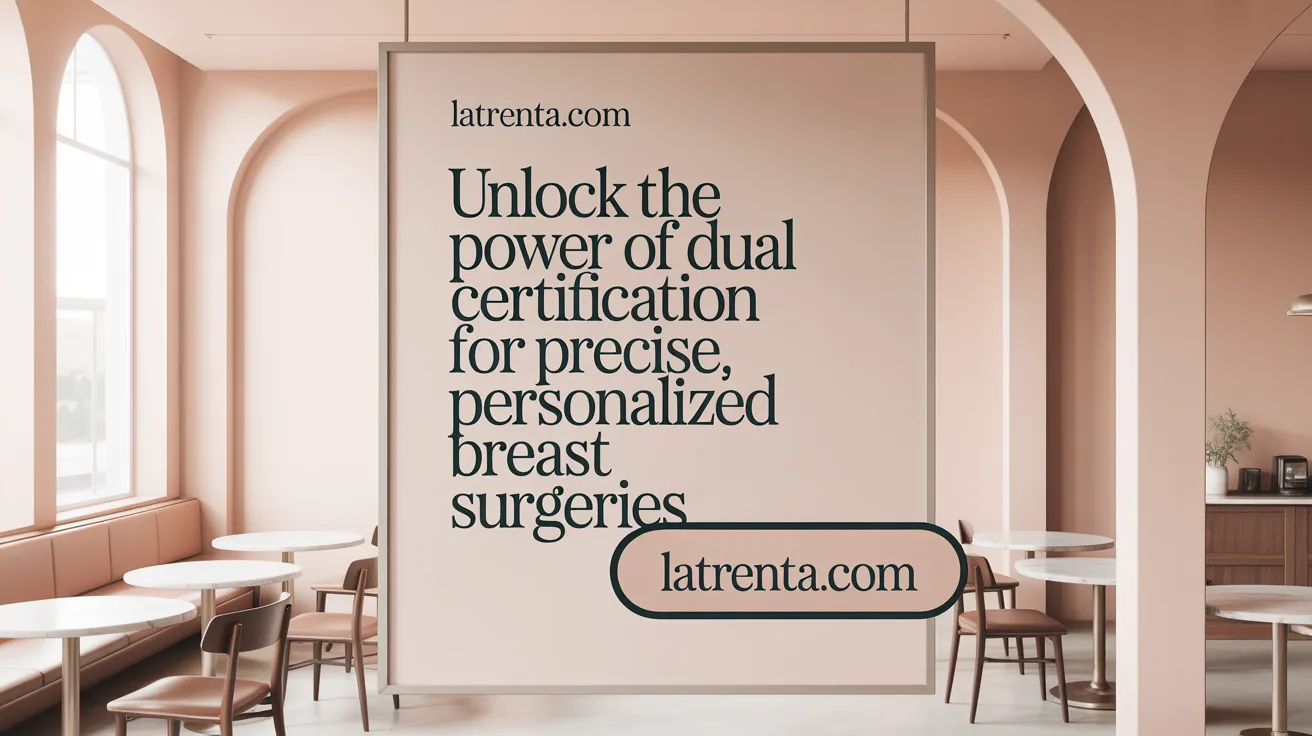Unlock the Power of Dual Certification for Precise, Personalized Breast Surgeries