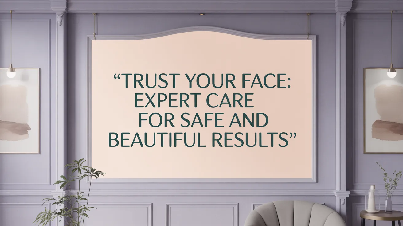 Trust Your Face: Expert Care for Safe and Beautiful Results