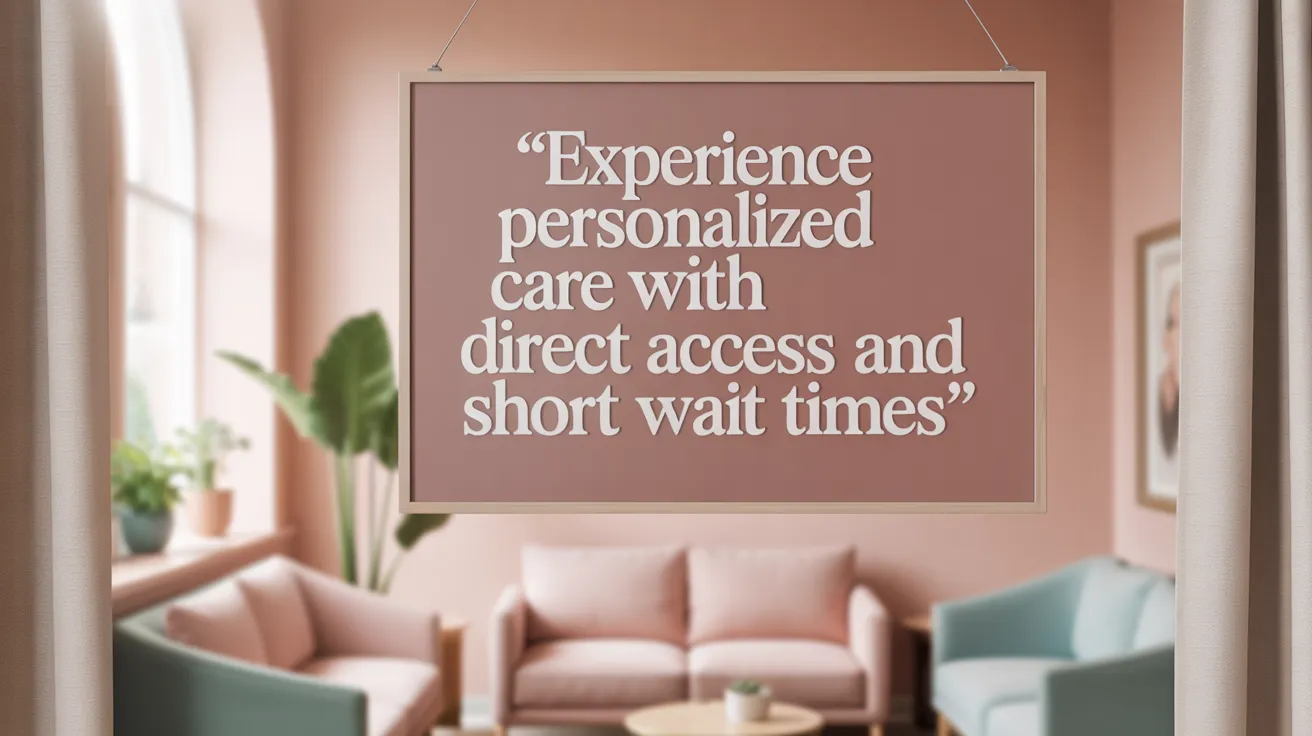 Experience Personalized Care with Direct Access and Short Wait Times