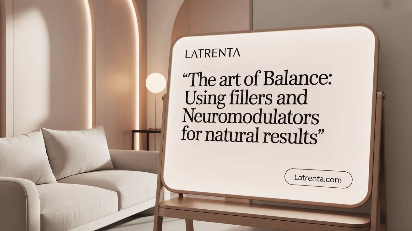The Art of Balance: Using Fillers and Neuromodulators for Natural Results
