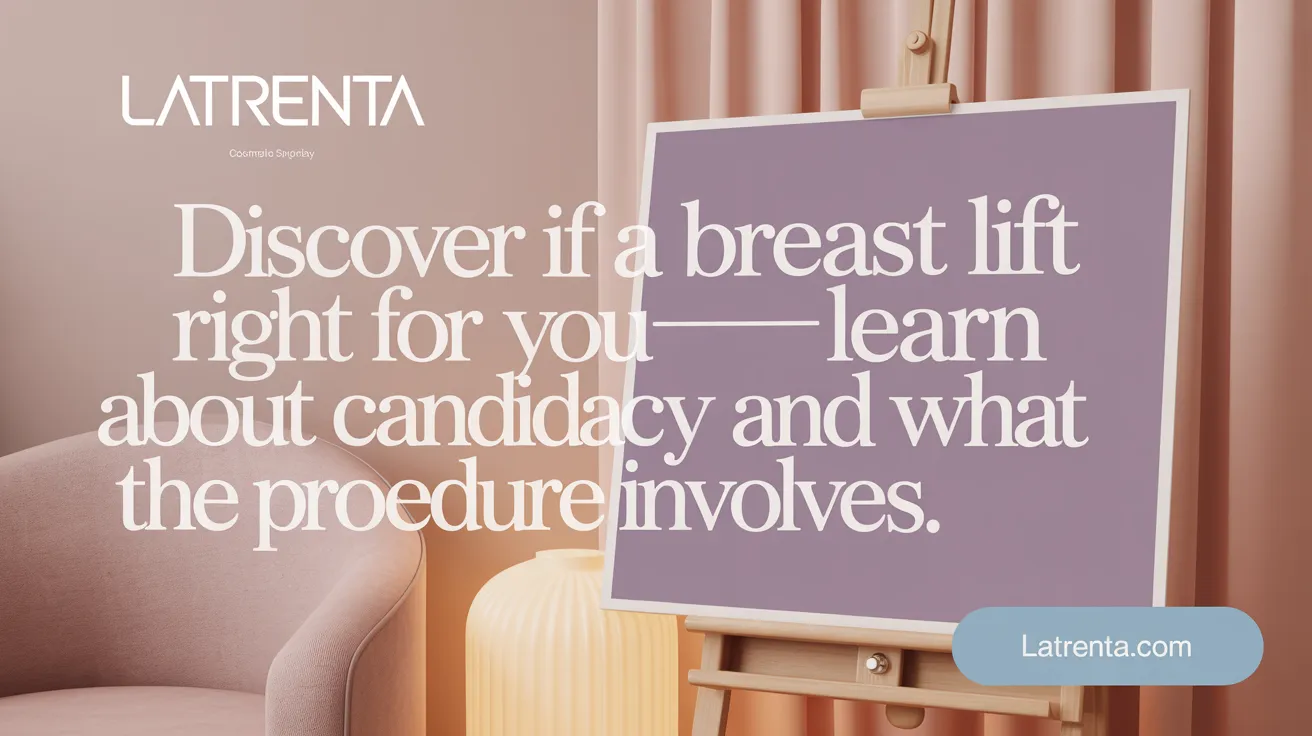 Discover if a breast lift is right for you—learn about candidacy and what the procedure involves.