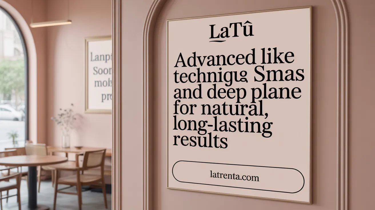 Advanced Techniques Like SMAS and Deep Plane for Natural, Long-Lasting Results