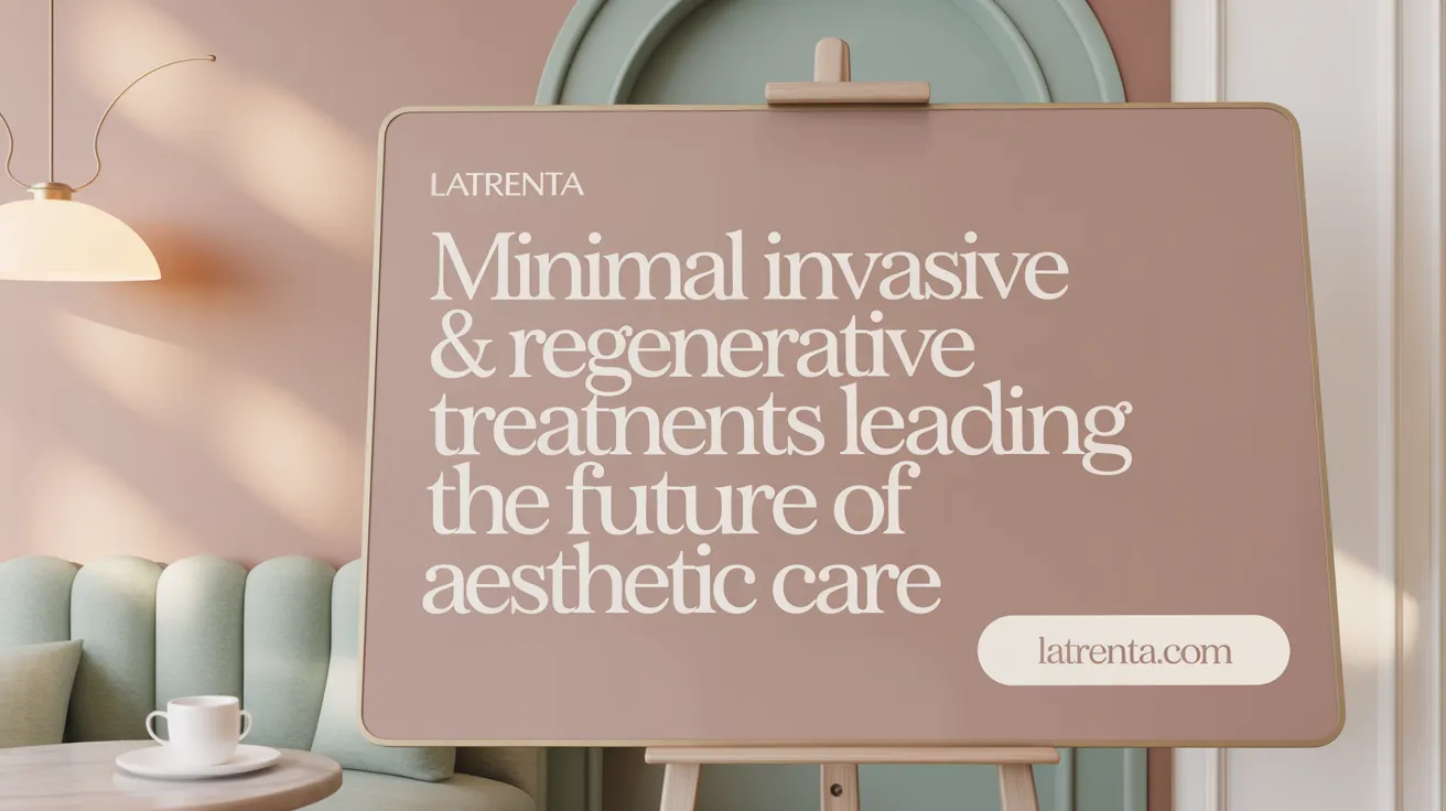 Minimal Invasive & Regenerative Treatments Leading the Future of Aesthetic Care