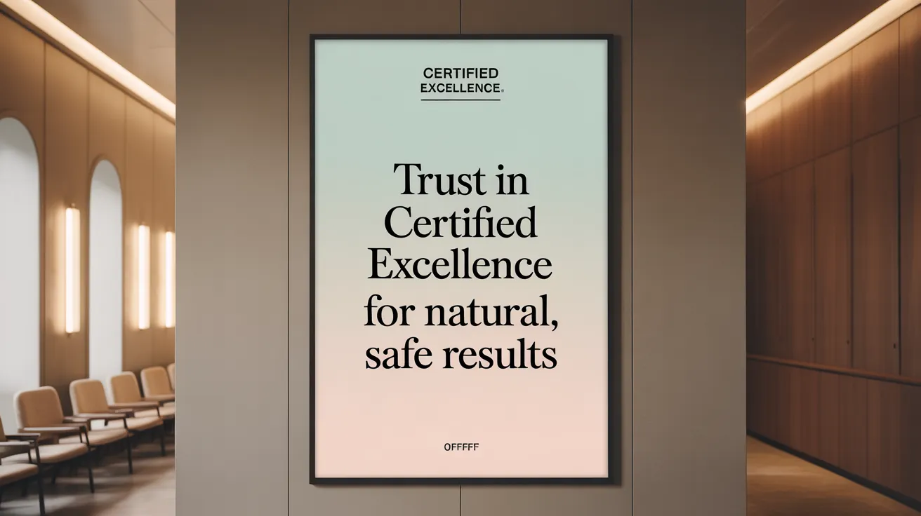 Trust in Certified Excellence for Natural, Safe Results