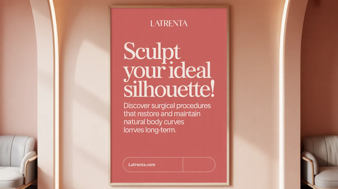 Sculpt your ideal silhouette! Discover surgical procedures that restore and maintain natural body curves long-term.