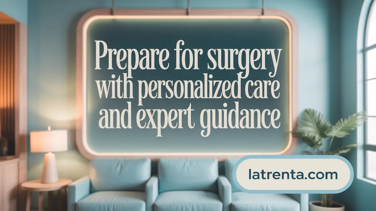 Prepare for Surgery with Personalized Care and Expert Guidance