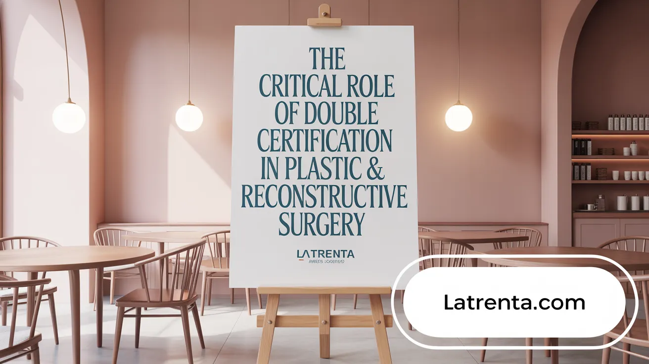 The Critical Role of Double Certification in Plastic & Reconstructive Surgery