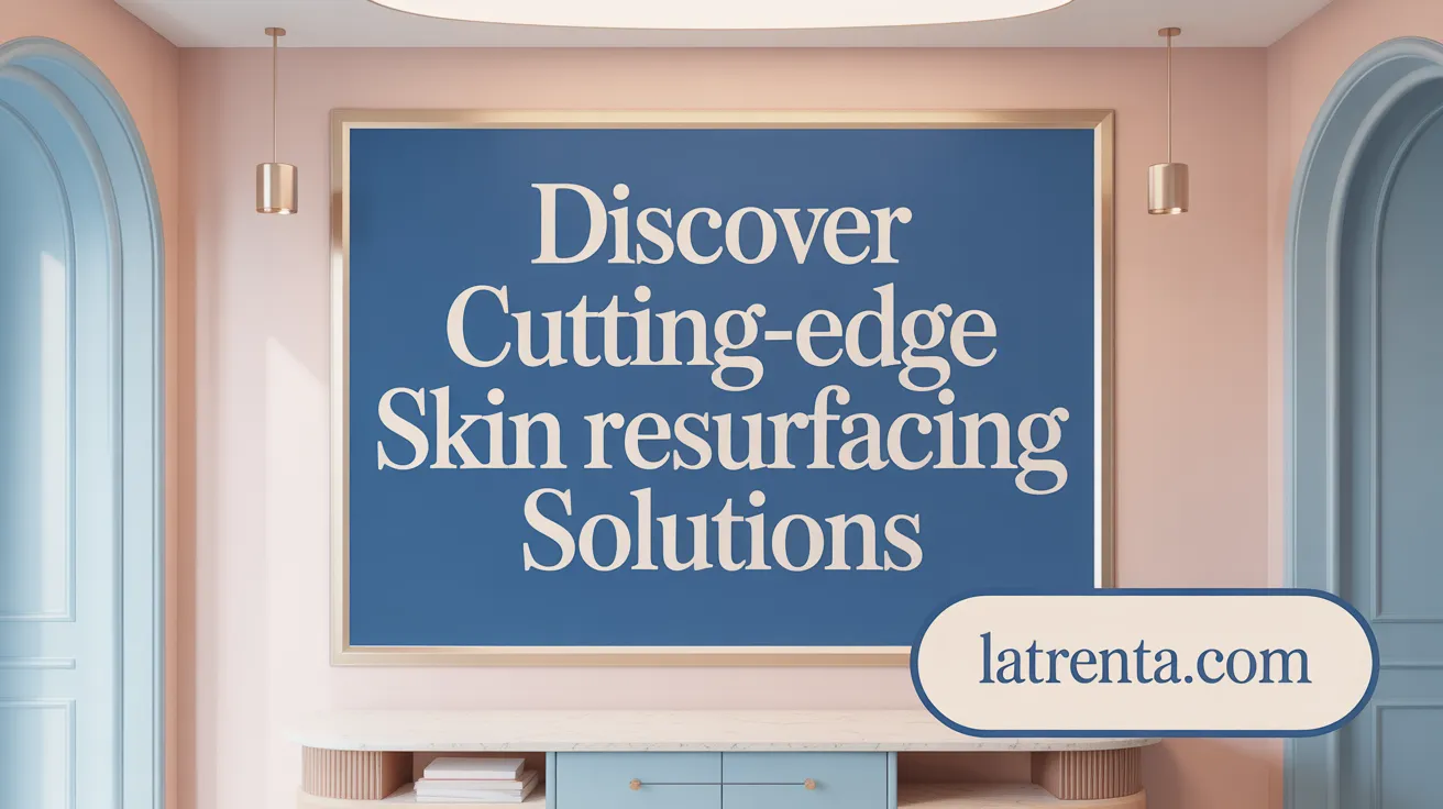Discover Cutting-Edge Skin Resurfacing Solutions