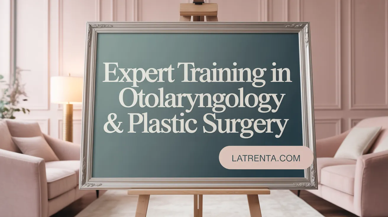Expert Training in Otolaryngology & Plastic Surgery