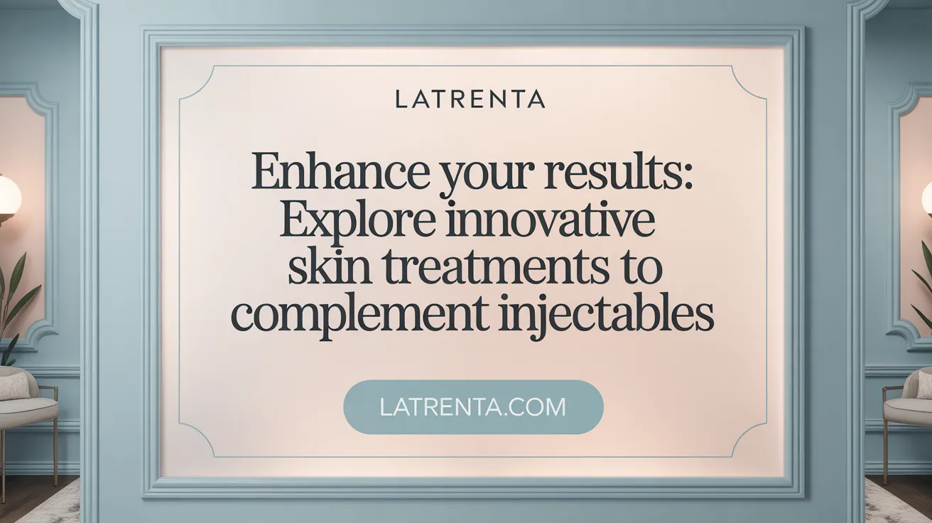 Enhance Your Results: Explore Innovative Skin Treatments to Complement Injectables