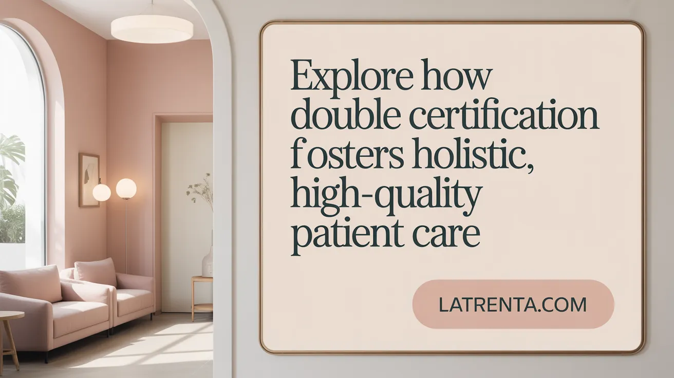 Explore How Double Certification Fosters Holistic, High-Quality Patient Care