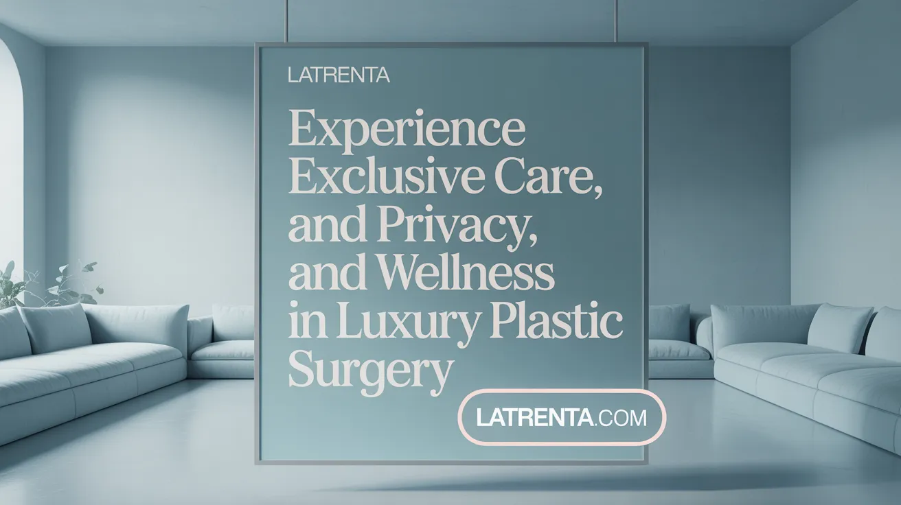 Experience Exclusive Care, Privacy, and Wellness in Luxury Plastic Surgery