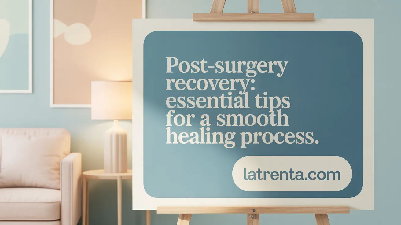 Post-Surgery Recovery: Essential Tips for a Smooth Healing Process