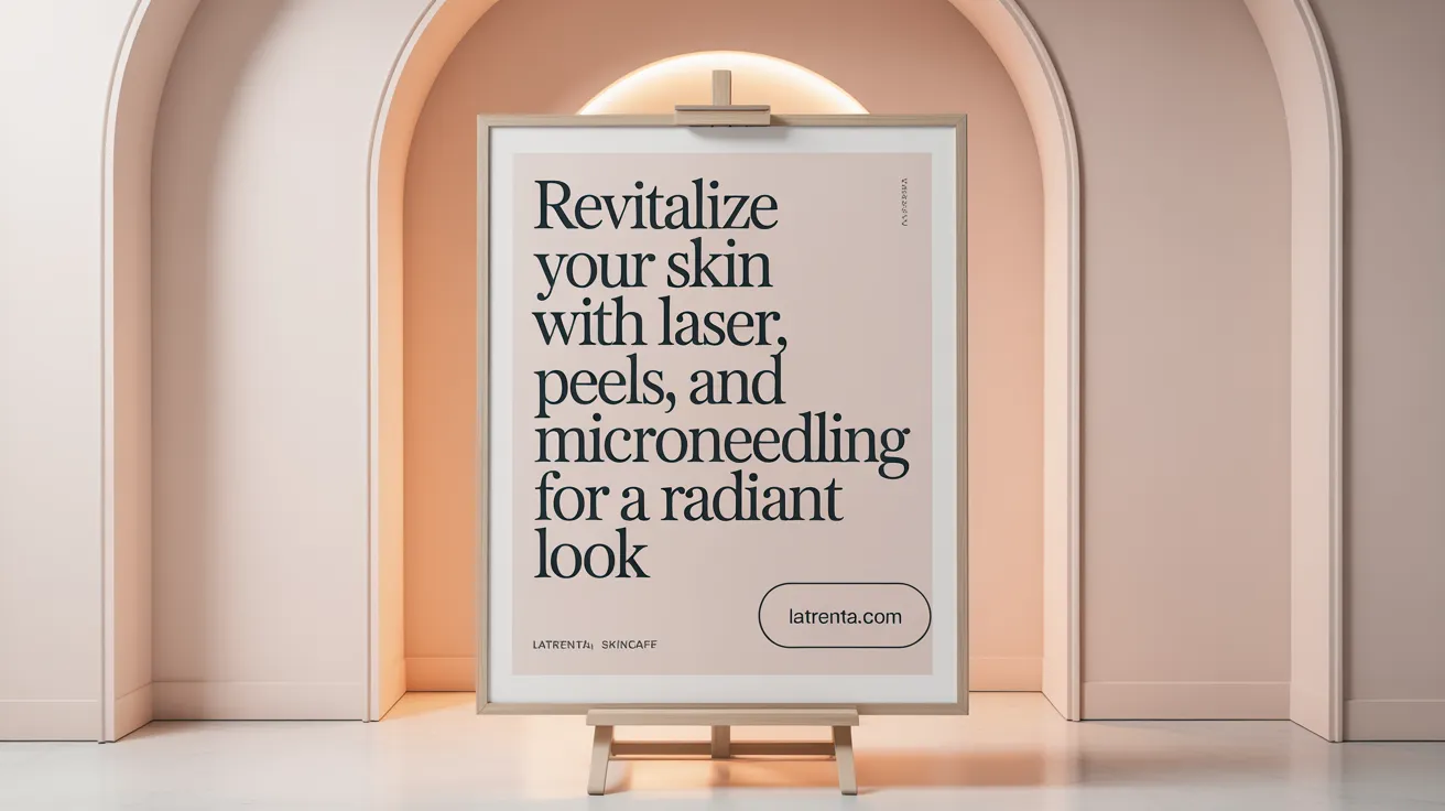 Revitalize Your Skin with Laser, Peels, and Microneedling for a Radiant Look