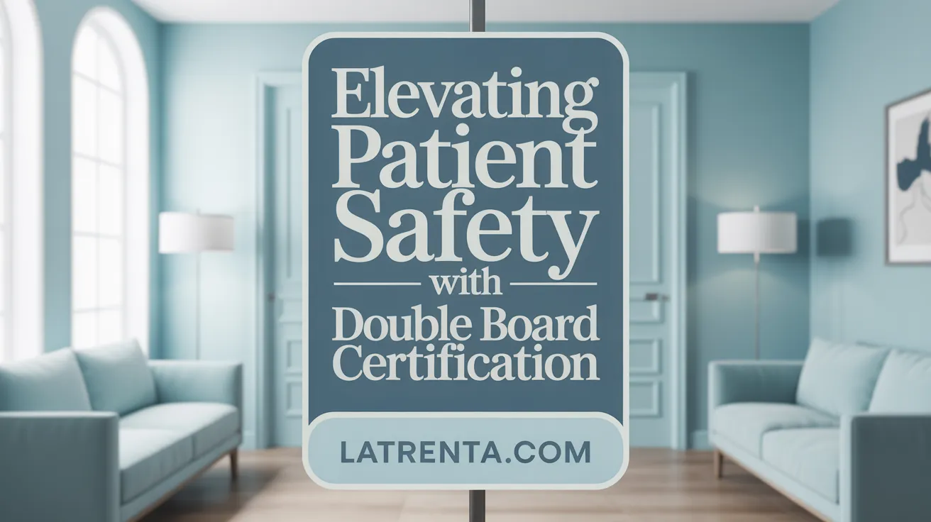 Elevating Patient Safety with Double Board Certification