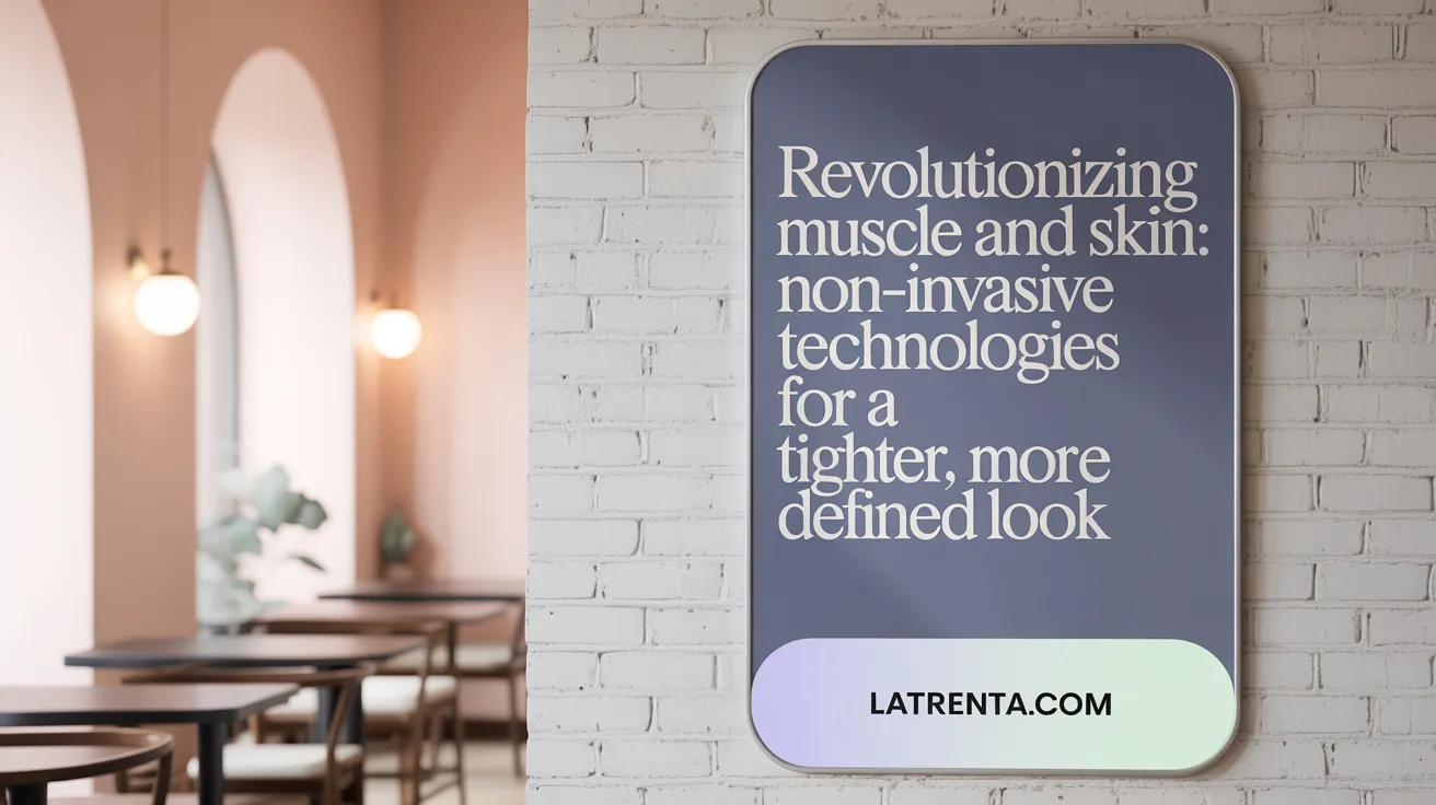 Revolutionizing Muscle and Skin: Non-Invasive Technologies for a Tighter, More Defined Look