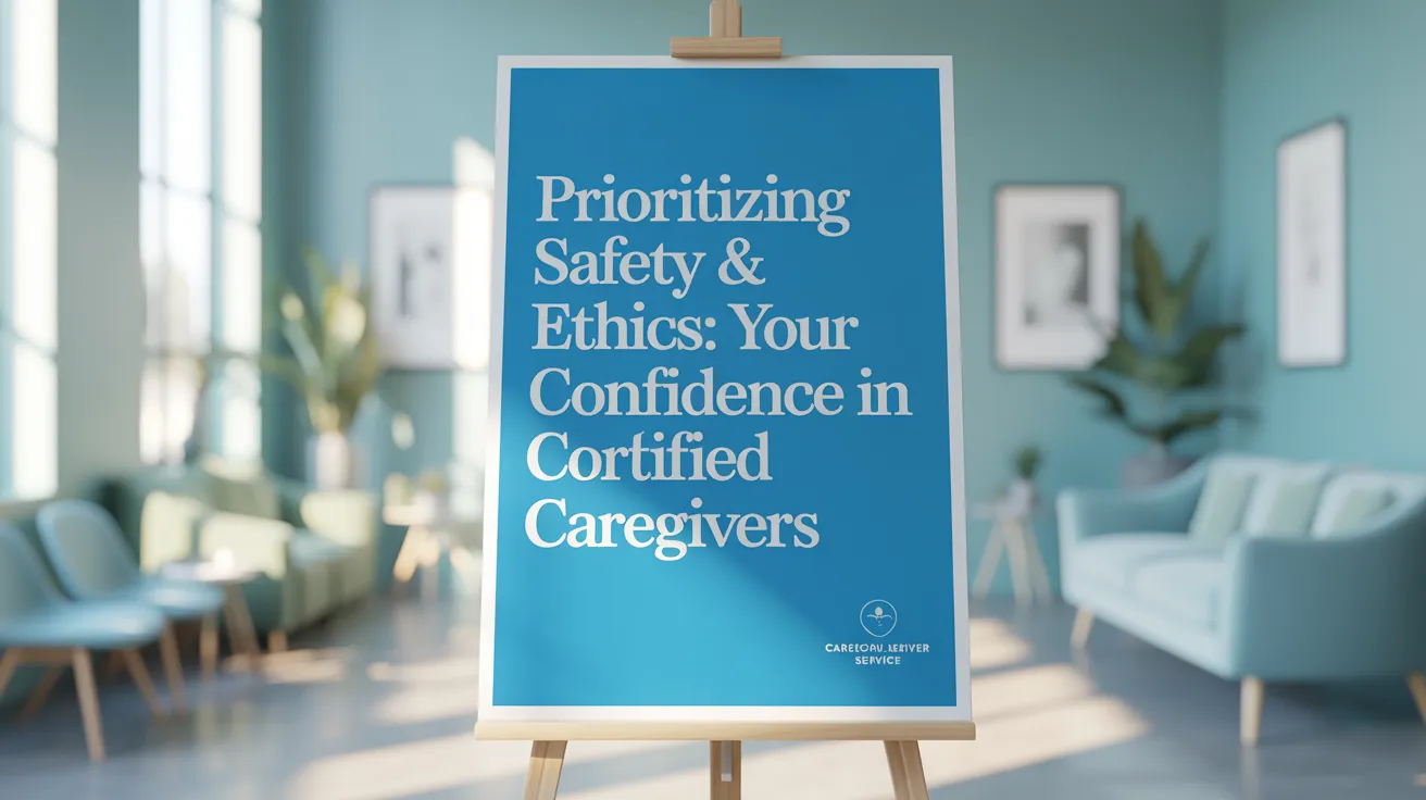 Prioritizing Safety & Ethics: Your Confidence in Certified Caregivers