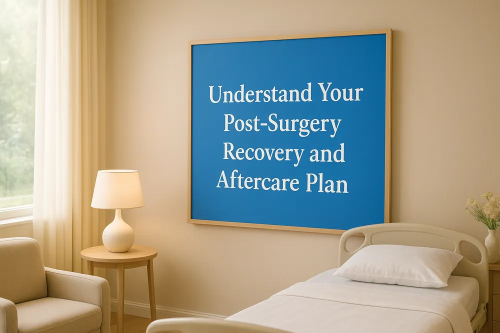 Understand Your Post-Surgery Recovery and Aftercare Plan