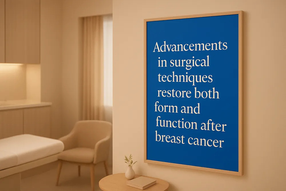 Advancements in surgical techniques restore both form and function after breast cancer