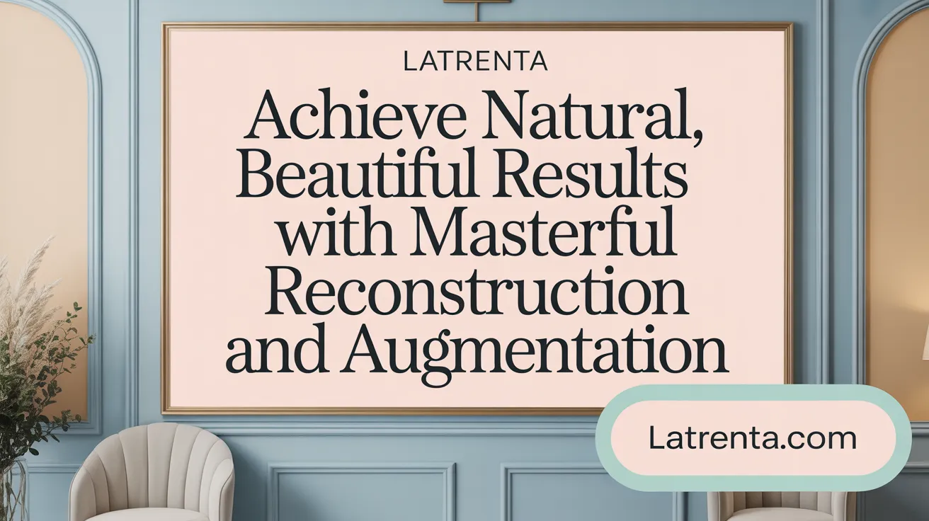 Achieve Natural, Beautiful Results with Masterful Reconstruction and Augmentation