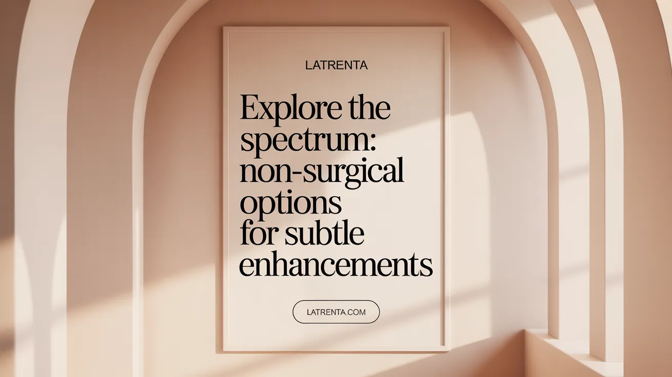 Explore the Spectrum: Non-Surgical Options for Subtle Enhancements