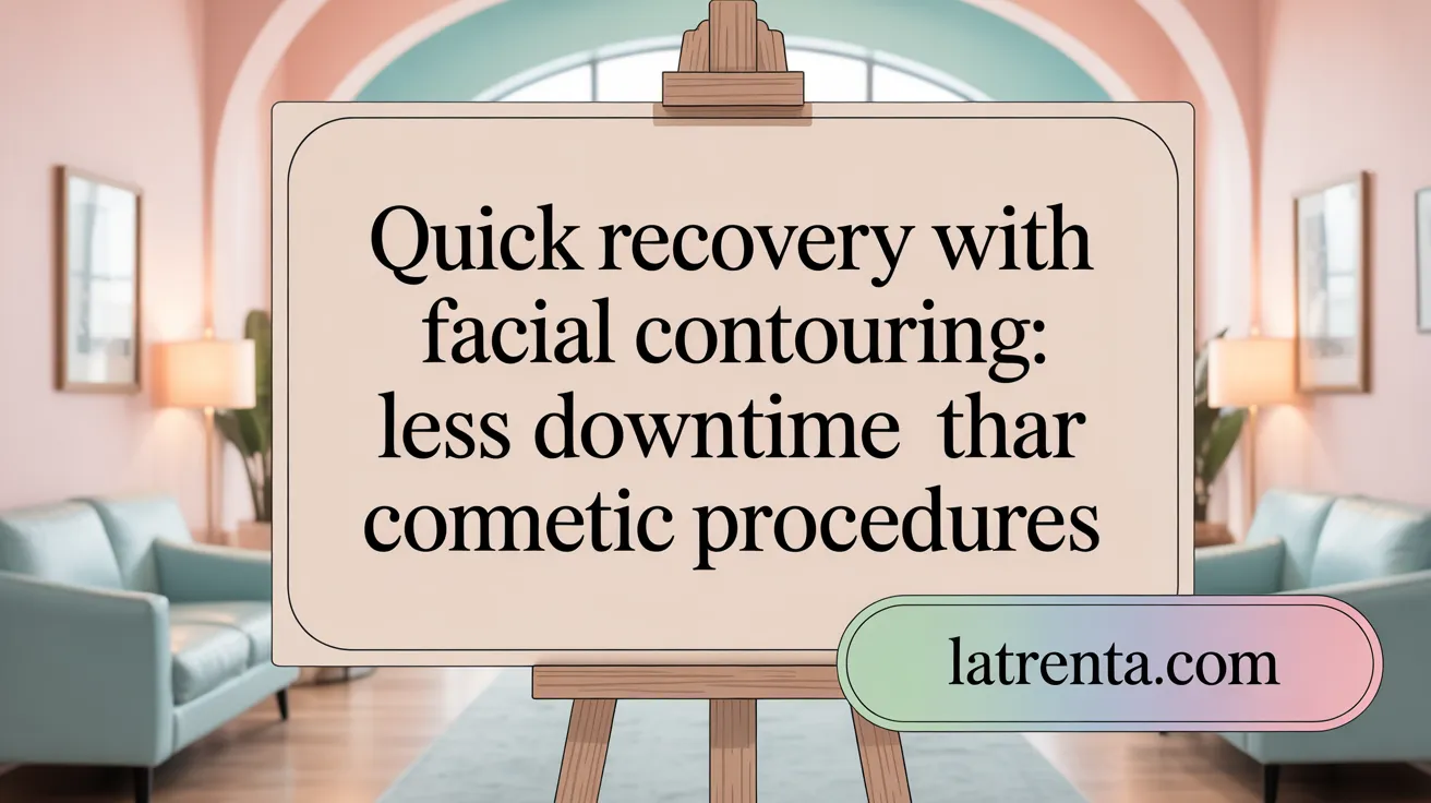 Quick Recovery with Buccal Fat Removal: Less Downtime Than Other Facial Surgeries