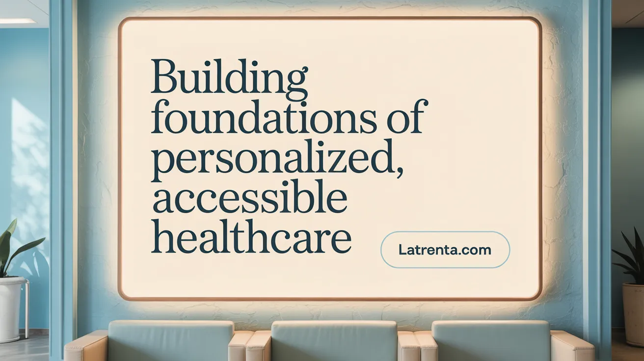 Building Foundations of Personalized, Accessible Healthcare