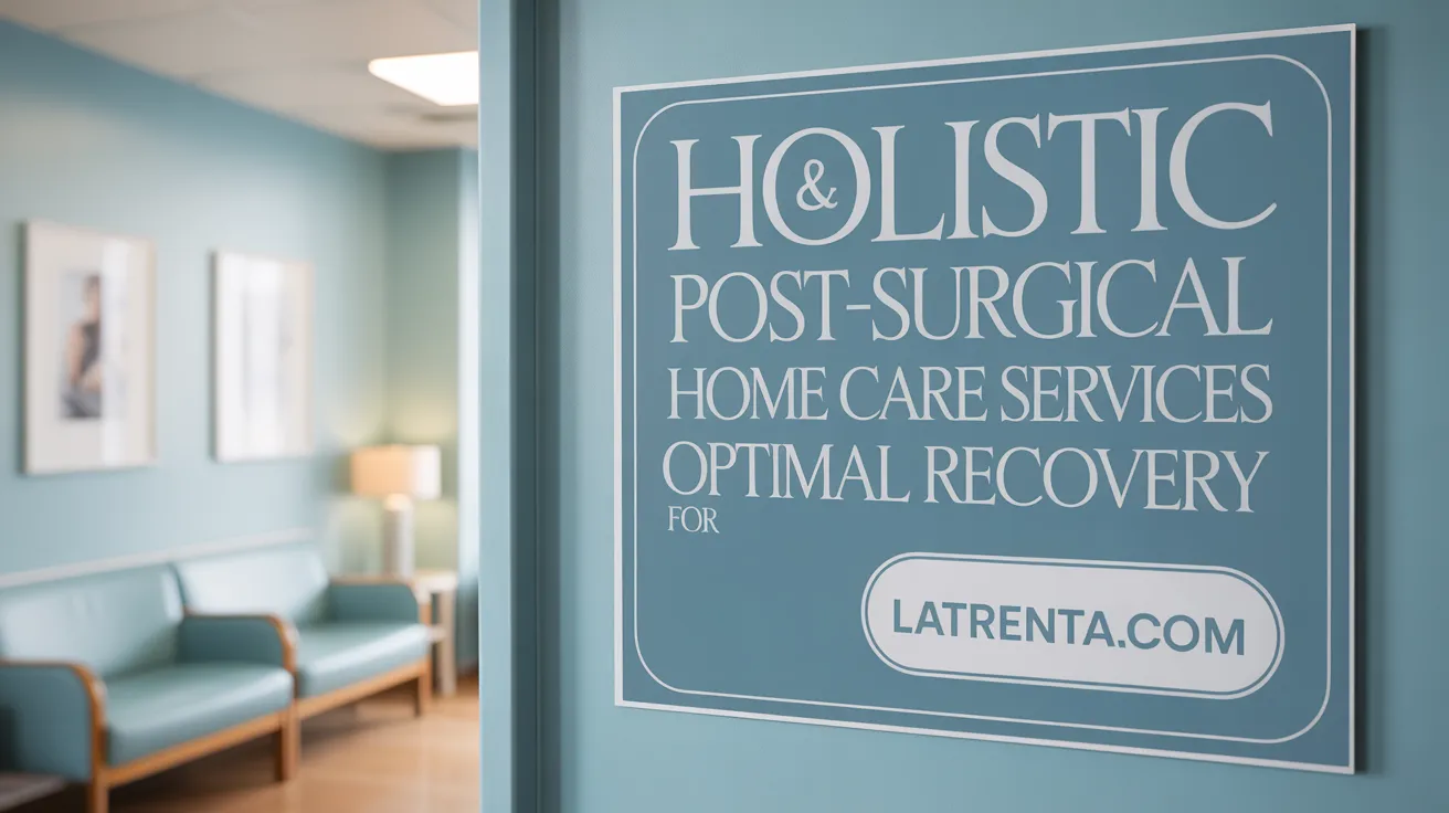 Holistic Post-Surgical & Home Care Services for Optimal Recovery