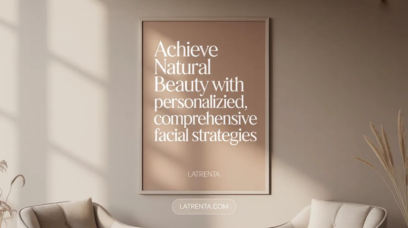 Achieve Natural Beauty with Personalized, Comprehensive Facial Strategies