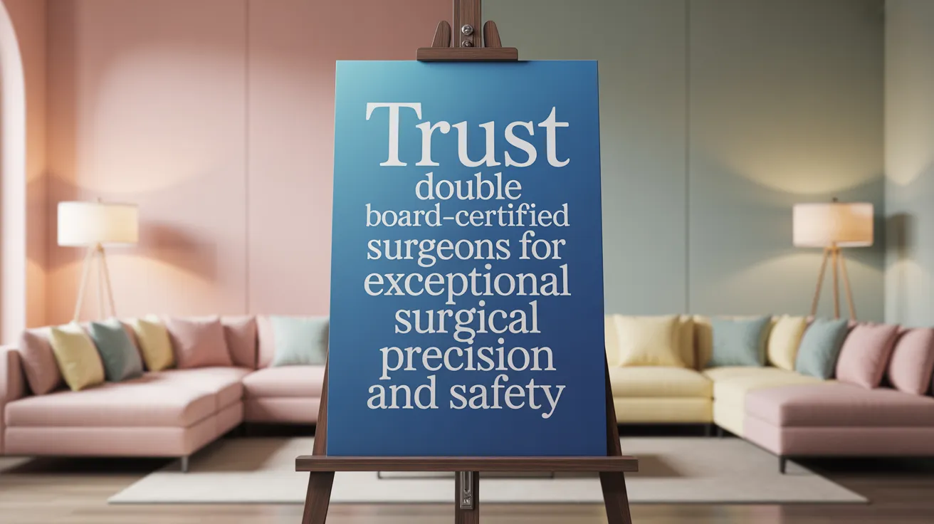 Trust Double Board-Certified Surgeons for Exceptional Surgical Precision and Safety