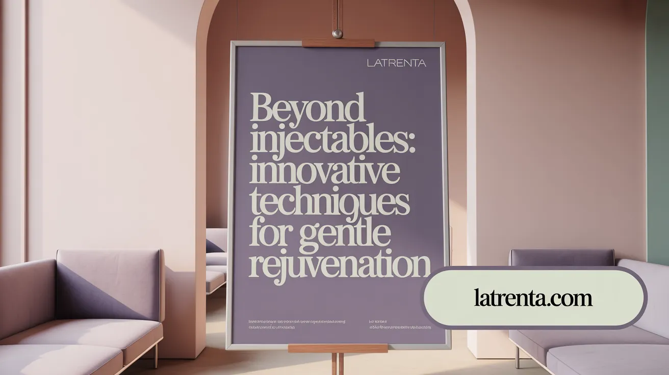 Beyond Injectables: Innovative Techniques for Gentle Rejuvenation