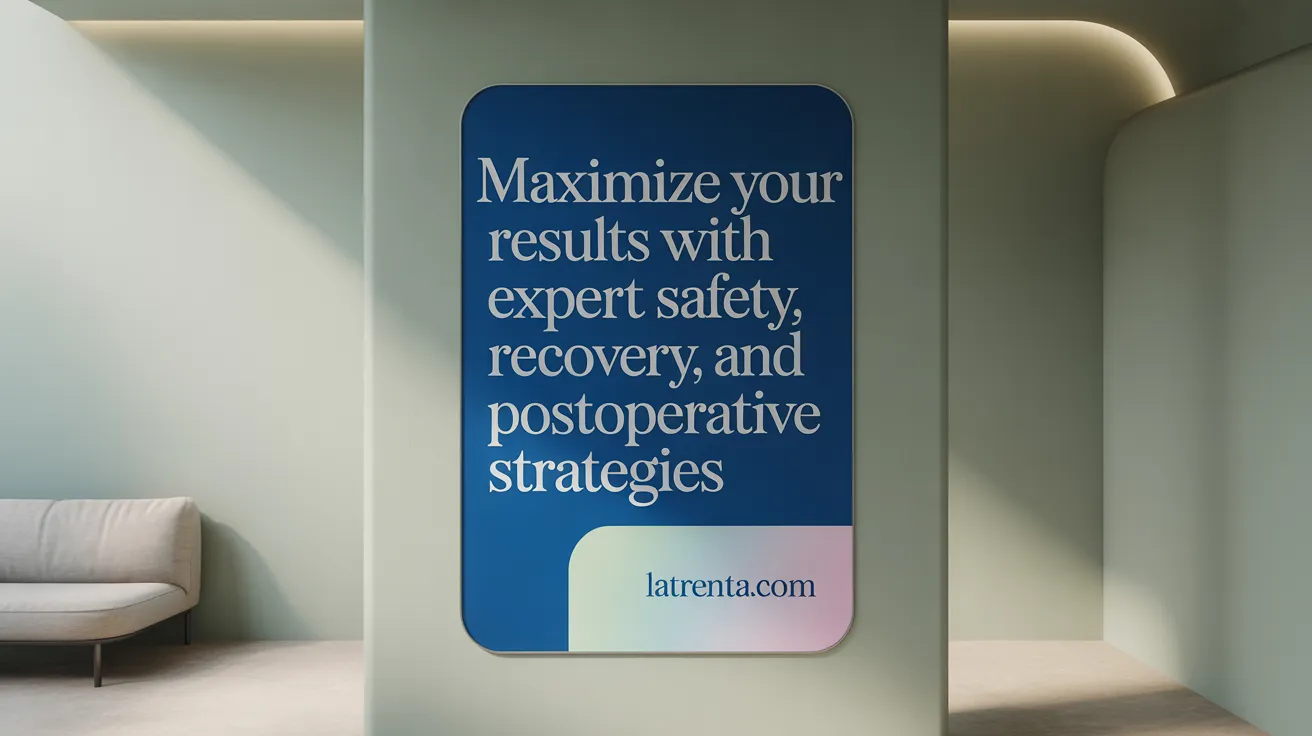 Maximize Your Results with Expert Safety, Recovery, and Postoperative Strategies
