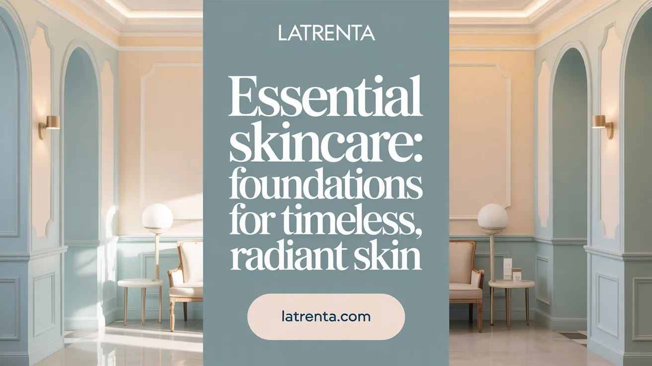 Essential Skincare: Foundations for Timeless, Radiant Skin