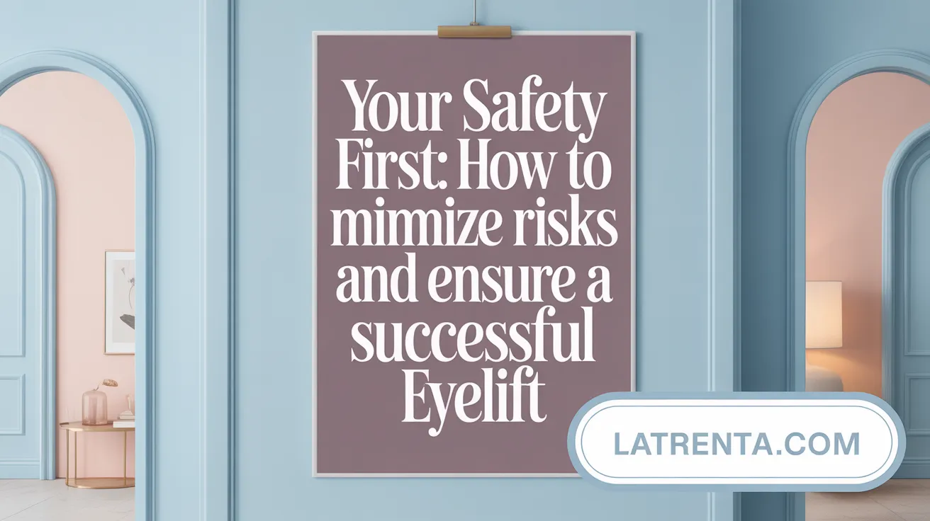Your Safety First: How to Minimize Risks and Ensure a Successful Eyelift