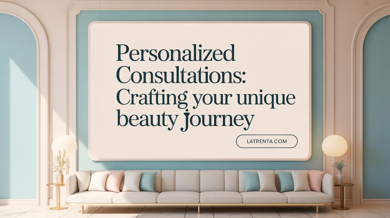 Personalized Consultations: Crafting Your Unique Beauty Journey
